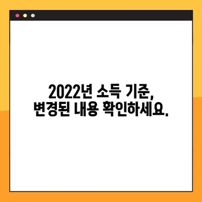 2022년 근로장려금 완벽 가이드 | 신청 기간, 자격, 지급 일정, 소득 기준 변경 모두 확인!