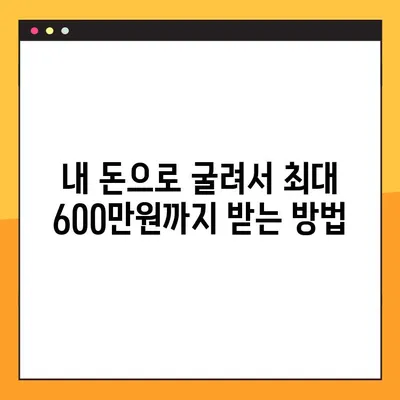 청년 내일 채움 공제, 꼼꼼하게 알아보고 혜택 받자! | 가입 대상, 환급금, 상세 가이드